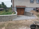 Rudná - vjezd od garáže